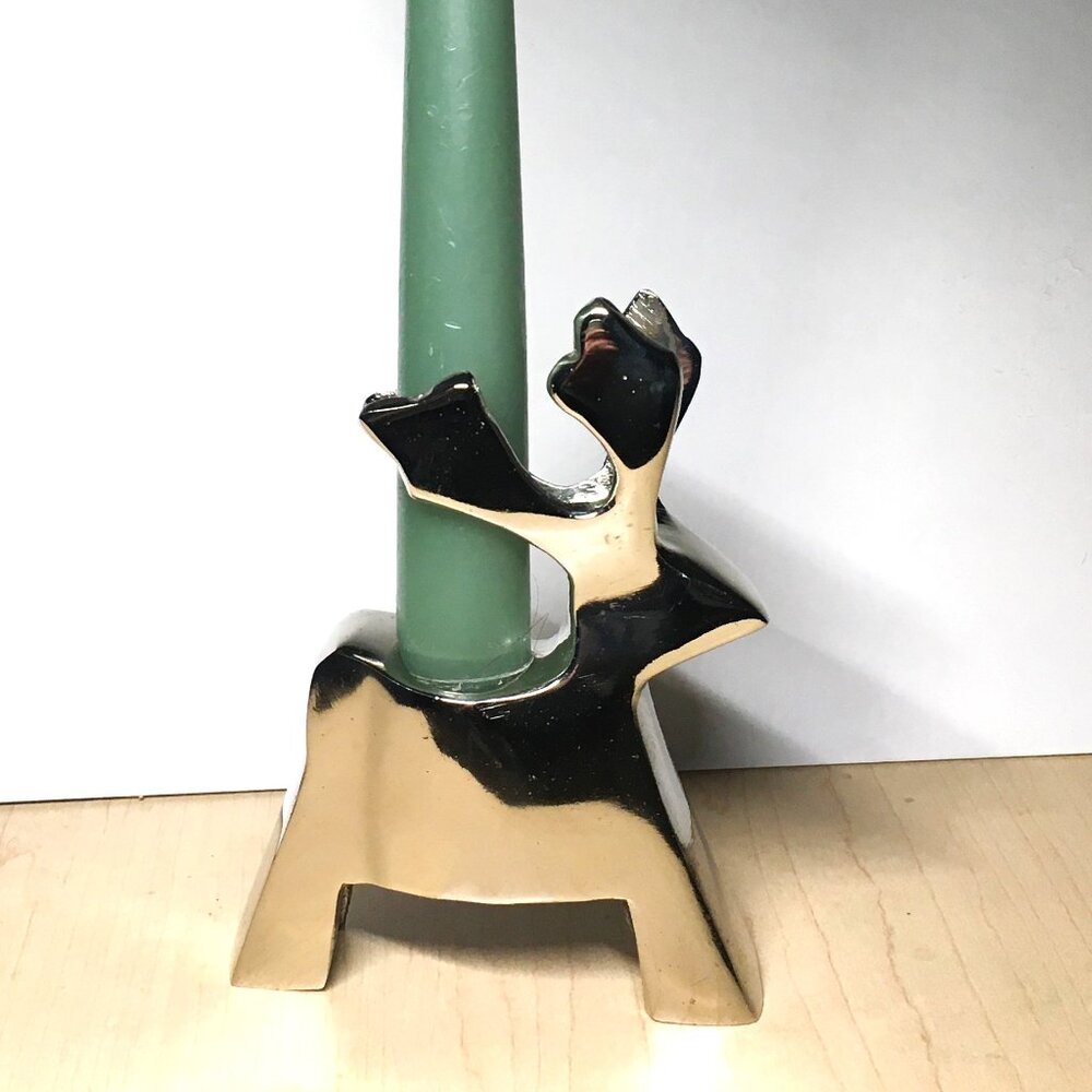 Reindeer candleholder